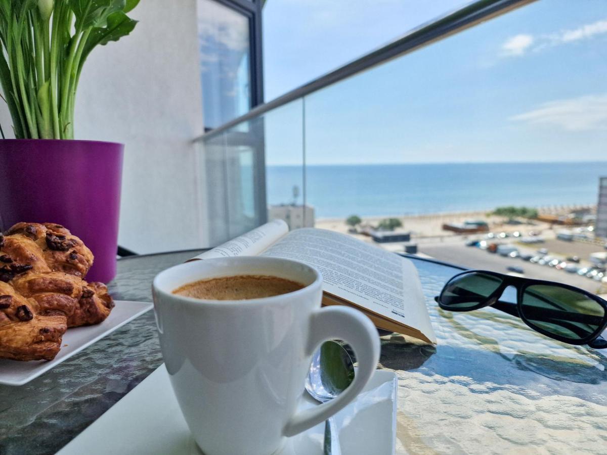 Panoramic Aparthotel Pool & Spa Mamaia Nord Năvodari Kültér fotó