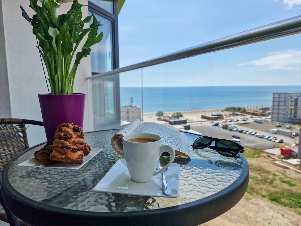 Panoramic Aparthotel Pool & Spa Mamaia Nord Năvodari Kültér fotó